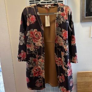 Solitaire sweater/cover up